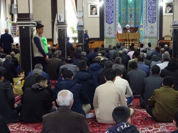 تصاویر/ اقامه نماز جمعه شهرستان چهاربرج