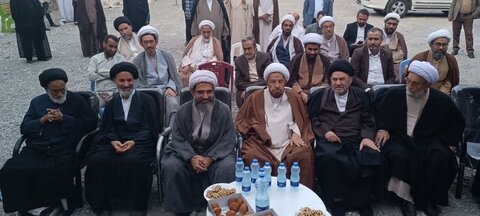 تصاویر/حضور نماینده آیت الله العظمی سیستانی در مدرسه امام علی(ع) میناب