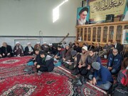 تصاویر/ حضور طلاب و اساتید مدرسه ولیعصر(عج) بروجرد در مراسم یوم الله ۹ دی