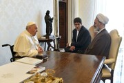 Int’l Issues Raised in Ayatollah Arafi's Meeting with Pope