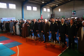 تصاویر/ آیین بزرگداشت حماسه ۹ دی در شهرستان چهاربرج