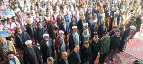 تصاویر حضور حماسی مردم خرم آباد در مراسم یوم الله ۹ دی