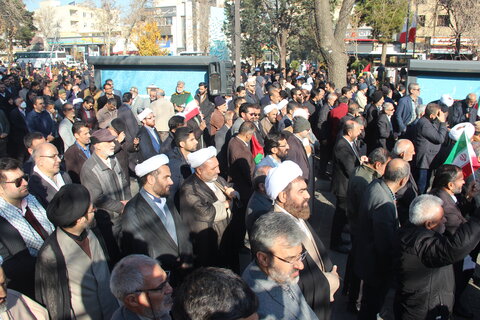 تصاویر / حماسه نهم دی در قزوین برگزارشد