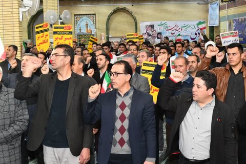 تصاویر/ اجتماع مردم شوط در سال روز حماسه نهم دی