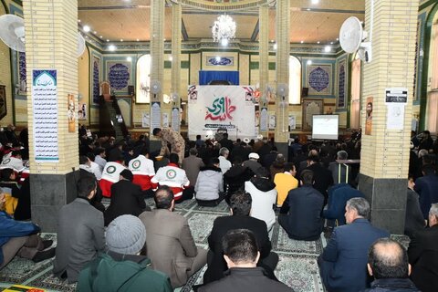 تصاویر/ اجتماع مردم شوط در سال روز حماسه نهم دی