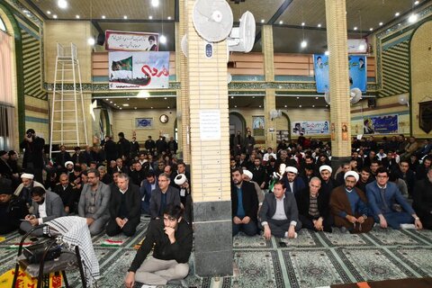 تصاویر/ اجتماع مردم شوط در سال روز حماسه نهم دی