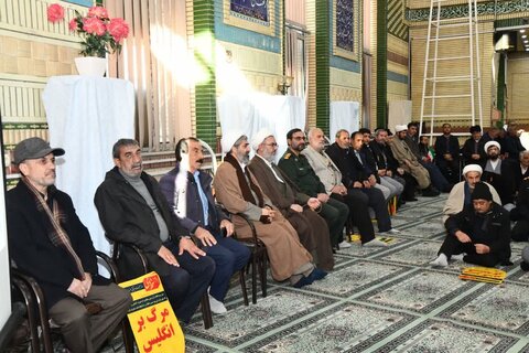 تصاویر/ اجتماع مردم شوط در سال روز حماسه نهم دی