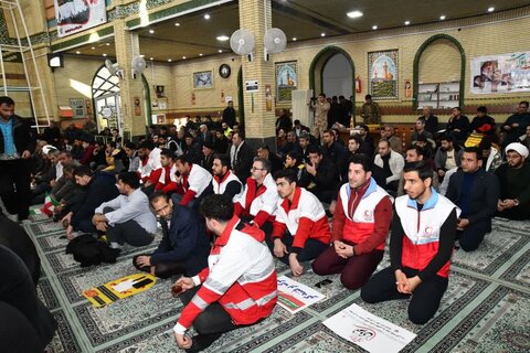 تصاویر/ اجتماع مردم شوط در سال روز حماسه نهم دی