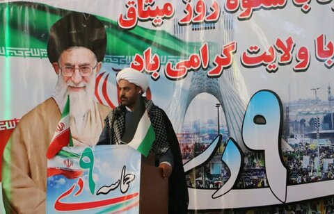 تصاویر/ چهاردهمین سالگرد حماسه ۹ دی در شهرستان کامیاران