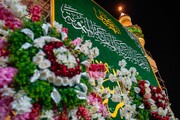 تصاویر/ ولادت حضرت زہرا (س) کے موقع پر حرم امام امیر المومنین (س) کا خوبصورت منظر