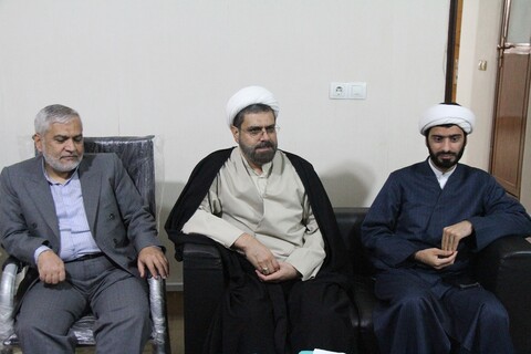 دیدار مدیر دانش آموختگان معاون امور طلاب با مدیر حوزه علمیه بوشهر