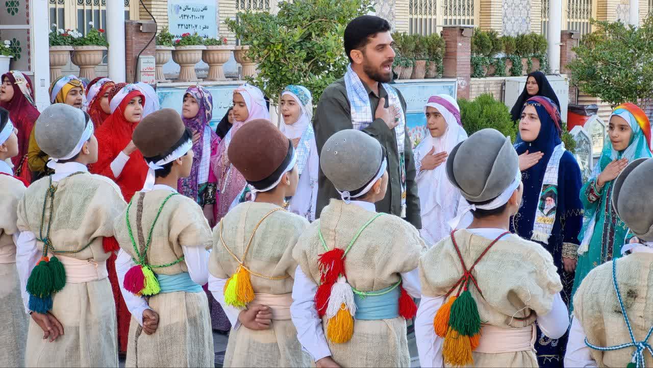 رونمایی از سرود ملی دانش آموزی با محوریت حاج قاسم