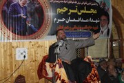 تصاویر/ شہید قاسم سلیمانی ابو مہدی المہندس کی چوتھی برسی کے موقع پر انجمن شرعی شیعیان کے اہتمام سے مجلس ترحیم