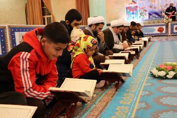 تصاویر/ محفل انس با قرآن کریم در شهرستان تکاب