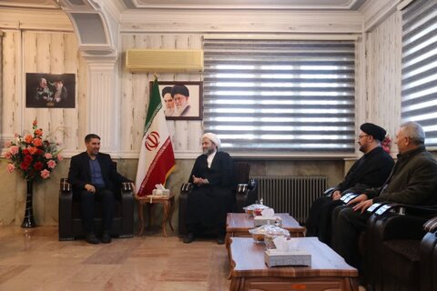 تصاویر/ سفر مدیرکل تبلیغات اسلامی آذربایجان غربی به نقده