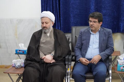 تصاویر دیدار رئیس دیوان عدالت اداری کشور با نماینده ولی فقیه در لرستان