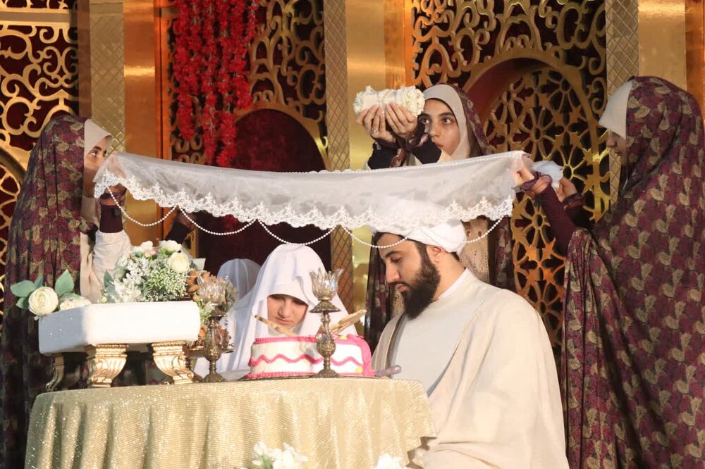 به رسم عشق و با نام حضرت مادر ازدواج را آسان گرفتند+ عکس