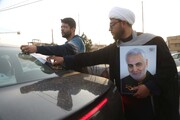 تصاویر/ کاروان پیاده و خودرویی "من القدس الی المهدی"