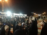 تصاویر/ جشن میلاد حضرت زهرا(س) در ساحل آب های نیلگون خلیج فارس