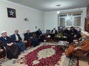 تصاویر/  نشست جهاد تبیین روحانیون بسیجی در بستان آباد