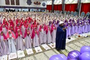 تصاویر | جشن تکلیف ۸۱۰۰ دانش آموز دختر کهکیلویه و بویراحمدی