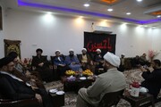 نشست حجت الاسلام والمسلمین حسینی کوهساری با فعال عرصه تبلیغ بین‌الملل