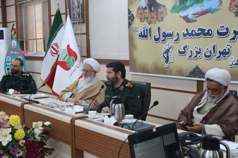 نشست هم‌اندیشی دبیرکل کنگره ملی۲۴۰۰۰ شهید پایتخت با مسئولین امور مساجد شهر تهران