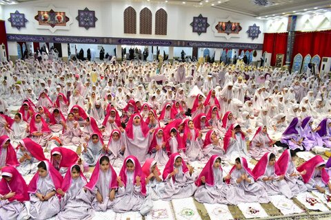 تصاویر | جشن تکلیف ۸۱۰۰ دانش آموز دختر کهکیلویه و بویراحمدی برگزار شد