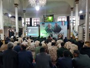 تصاویر/ مراسم گرامیداشت چهارمین سالگرد شهادت سردار سلیمانی و شهدای حمله تروریستی کرمان در ماکو