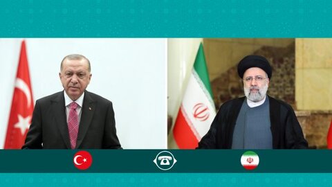 مکالمه تلفنی روسای جمهور ایران و ترکیه