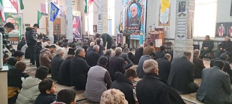 تصاویر/ مراسم بزرگداشت چهارمین سالگرد شهادت سردار سلیمانی و شهدای حادثه تروریستی کرمان در شهرستان پلدشت