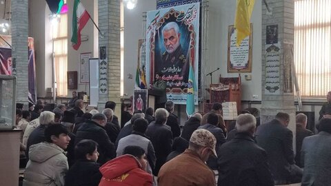 تصاویر/ مراسم بزرگداشت چهارمین سالگرد شهادت سردار سلیمانی و شهدای حادثه تروریستی کرمان در شهرستان پلدشت