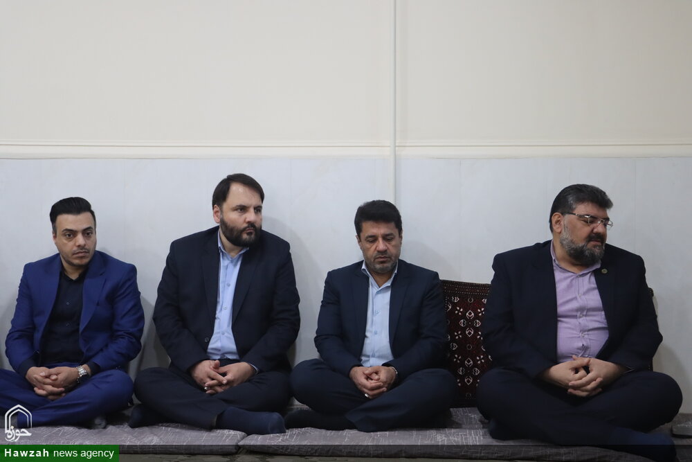دیدار رئیس مرکز وکلا قوه قضائیه با نماینده ولی فقیه در خوزستان