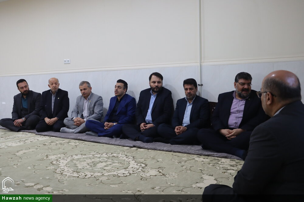 دیدار رئیس مرکز وکلا قوه قضائیه با نماینده ولی فقیه در خوزستان