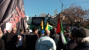 تصاویر/ راهپیمایی مردم مشهد در محکومیت اقدام تروریستی کرمان