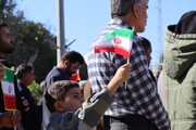 تصاویر/ راهپیمایی مردم خارگ در محکومیت اقدام تروریستی کرمان