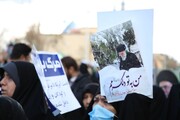 تصاویر/ راهپیمایی مردم ارومیه در محکومیت اقدام تروریستی در گلزار شهدای کرمان