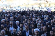 تصاویر/ تجمع مردم بروجرد در محکومیت حمله تروریستی کرمان