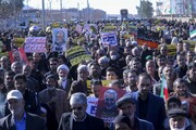تصاویر/ راهپیمایی مردم بیرجند در محکومیت حمله تروریستی کرمان