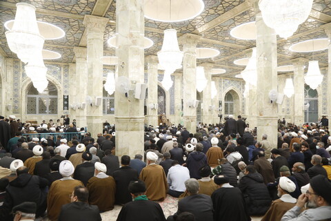 تصاویر/مراسم سی و یکمین سالگرد ارتحال آیت الله العظمی گلپایگانی در مسجد اعظم