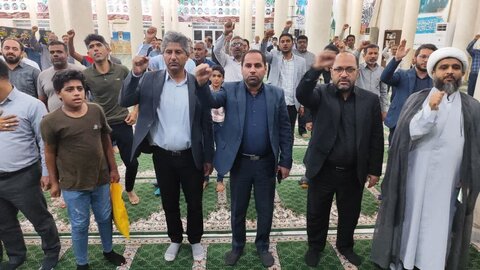 تصاویر/ اجتماع مردم میناب در محکومیت اقدام تروریستی کرمان