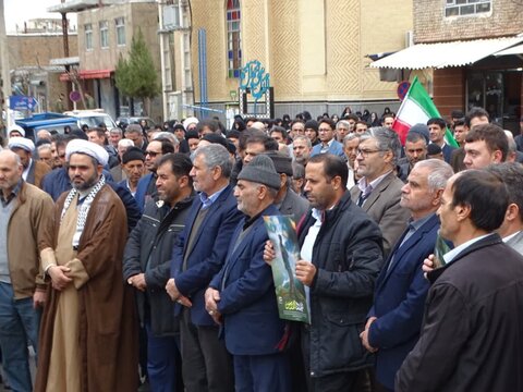 تصاویر/ تجمع مردم شهرستان چهاربرج در محکومیت اقدام تروریستی روز چهارشنبه در کرمان