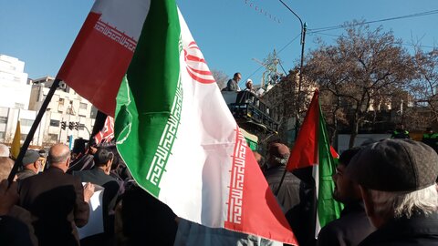 تصاویر راهپیمایی مردم مشهد در محکومیت اقدام تروریستی کرمان