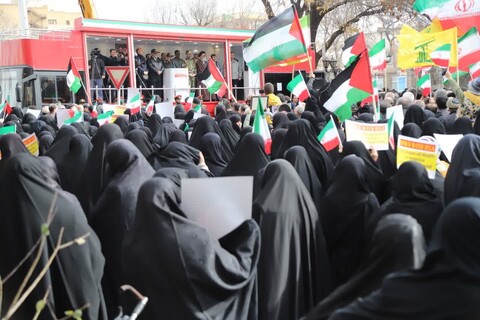 تصاویر/ راهپیمایی مردم تبریز در محکومیت جنایات تروریستی کرمان