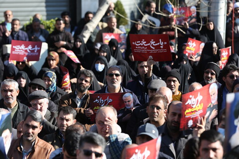 راهپیمایی مردم اصفهان در محکومیت جنایت تروریستی در کرمان