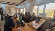 بازدید حجت‌الاسلام حسینی کوهساری از مرکز پاسخگویی به سوالات شرعی اهواز