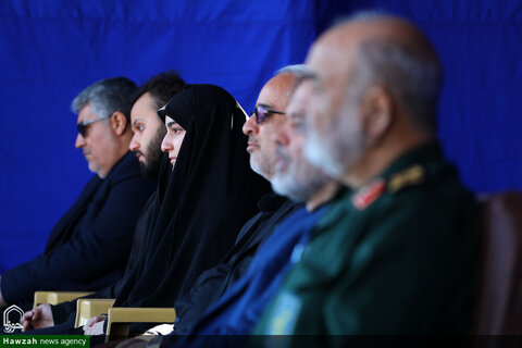 بالصور/ مراسيم تشييع شهداء الحادث الإرهابي في كرمان