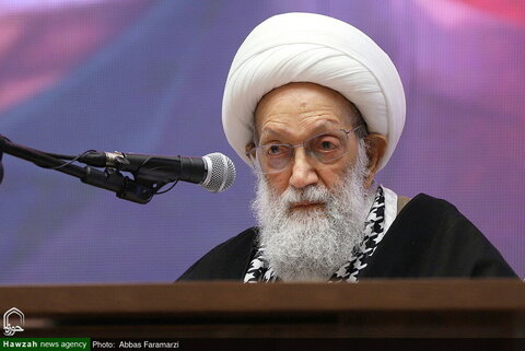 بالصور/ مراسيم الذكرى السنوية الرابعة لشهادة الحاج قاسم سليماني وأبو مهدي المهندس في مدينة قم المقدسة