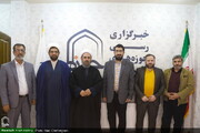 بالصور/ مدير الحوزة العلمية في بوشهر يتفقد وكالة أنباء الحوزة بقم المقدسة