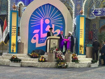 فرهیخته حوزوی حائز رتبه ممتاز همایش «کوثر عصمت» در عراق شد